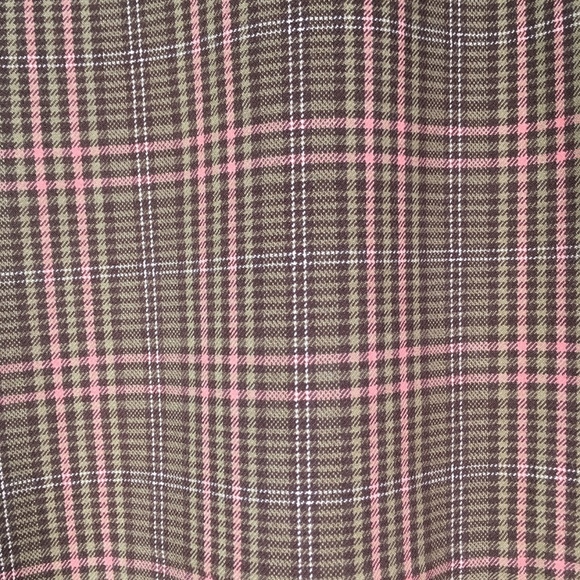 Abercrombie & Fitch Women’s Sz. 0 Plaid Trousers - Picture 2 of 6